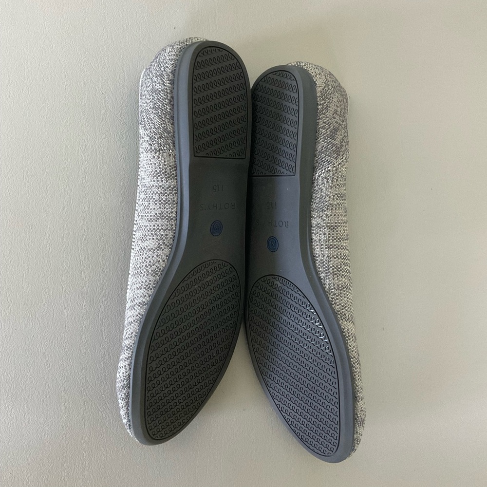 Rothy's Gray Ballet Flats - Picture 4 of 6